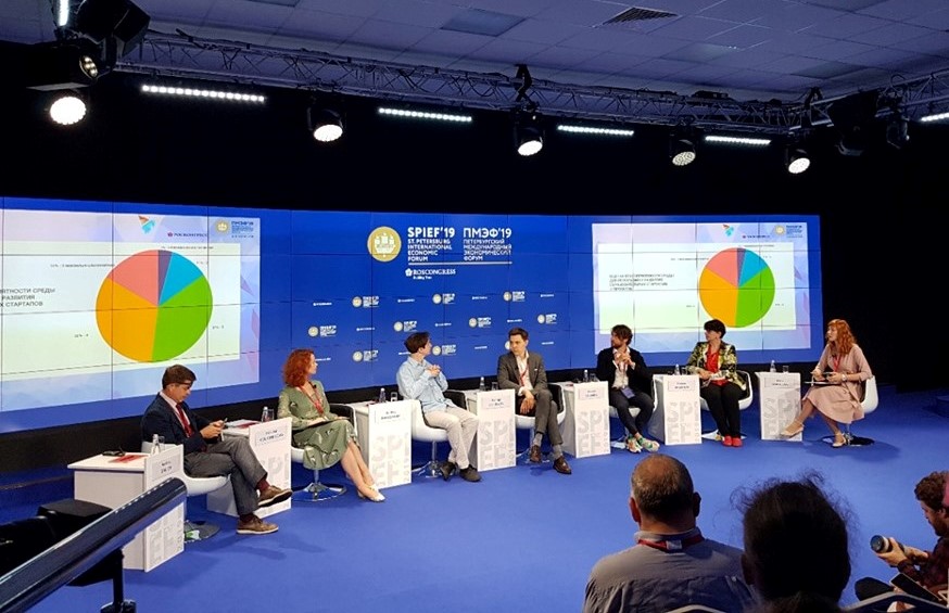Сессия «Образовательные стартапы как новый драйвер трансформации образования» в рамках XXIII Петербургского международного экономического форума