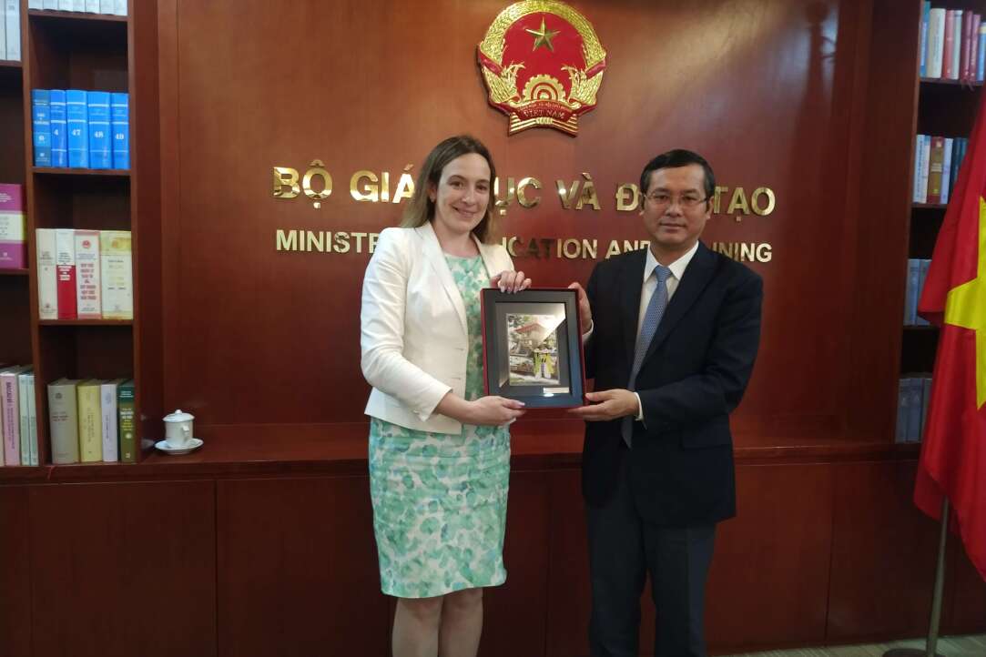 Visit to the Vietnam Ministry of Education and Training